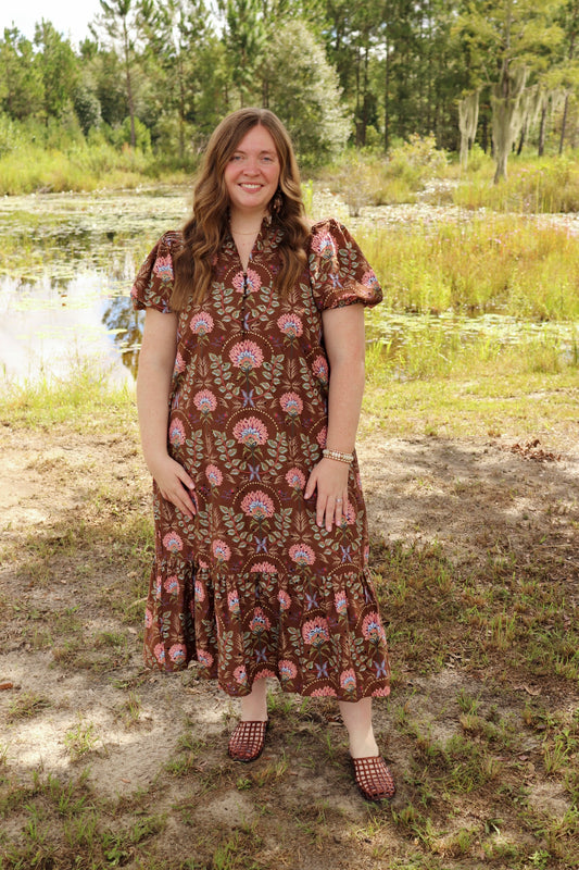 The Harvest Bloom Midi Dress