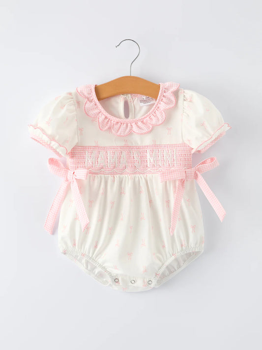 Mama’s Mini Smocked Bow Bubble