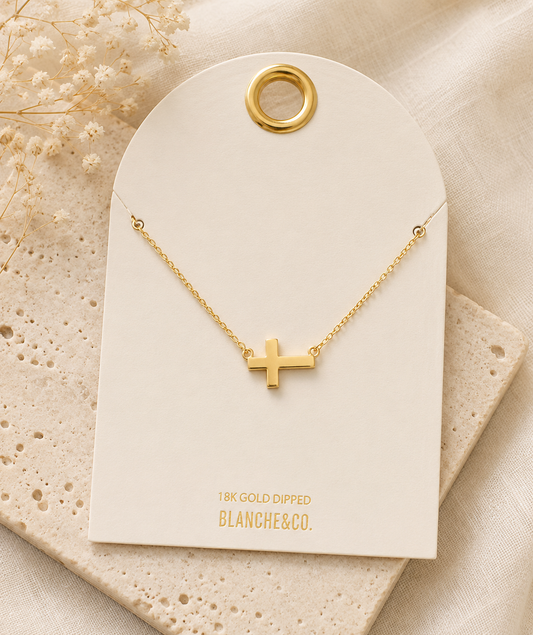 Faith Cross Necklace