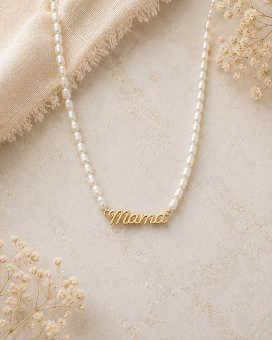 Mama Pearl Necklace