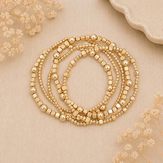 Golden Coast Bracelet Stack