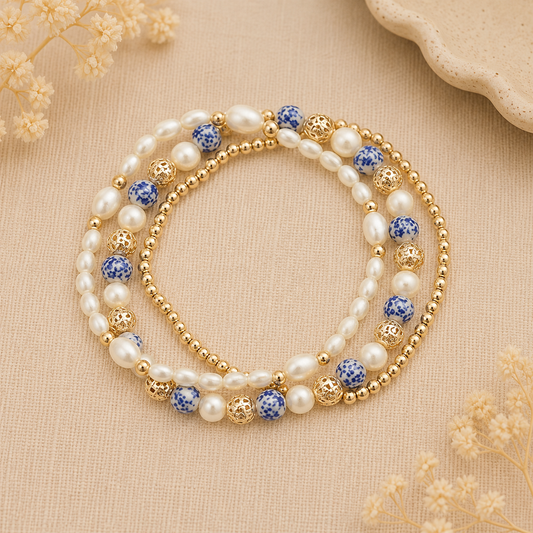 Pearl Cove Bracelet Stack