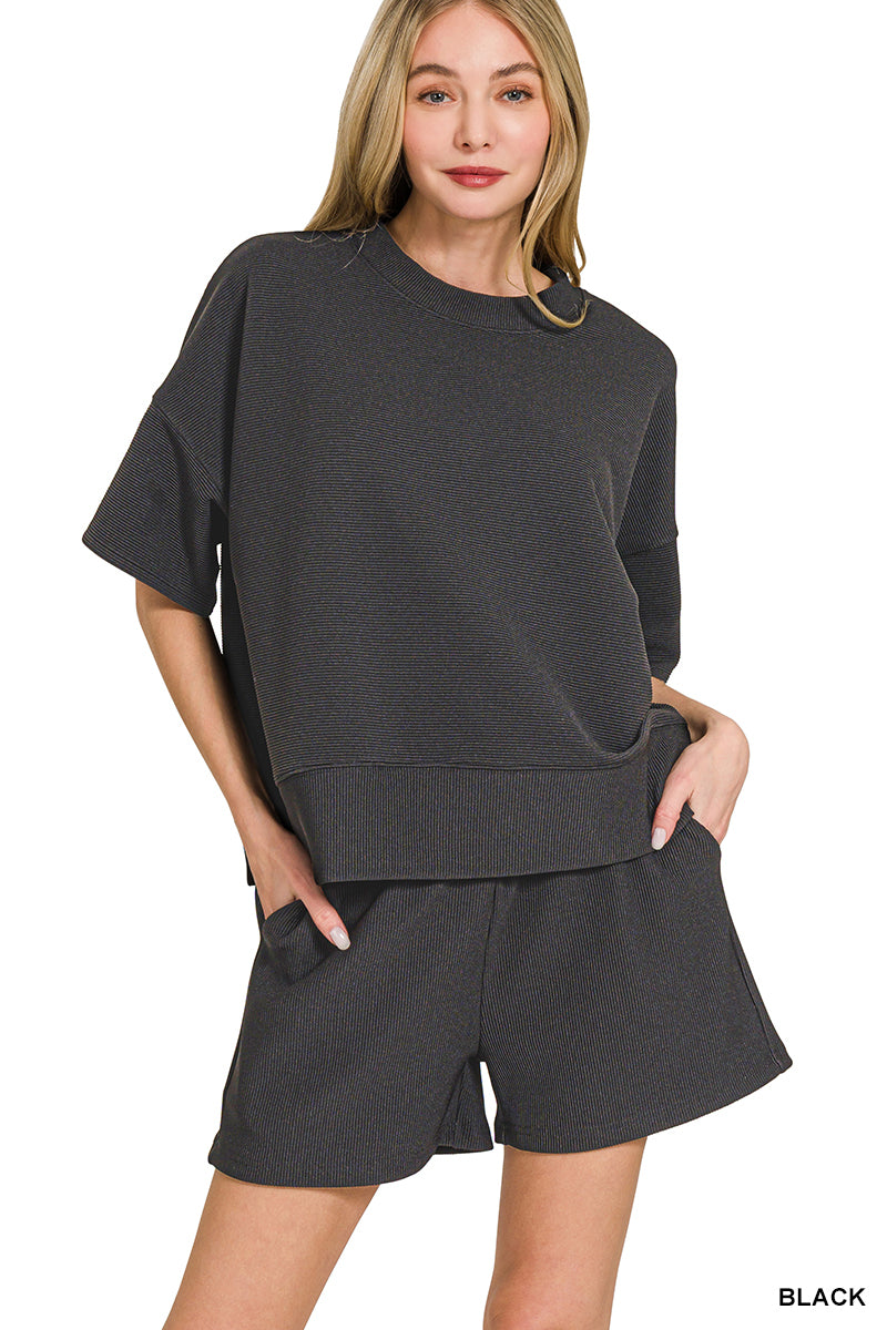 Relaxed Retreat Shorts Set