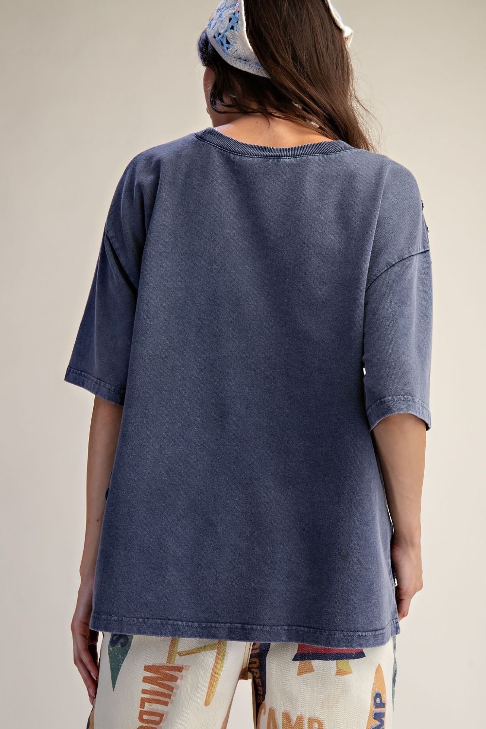 Vintage Charm Crochet Tee