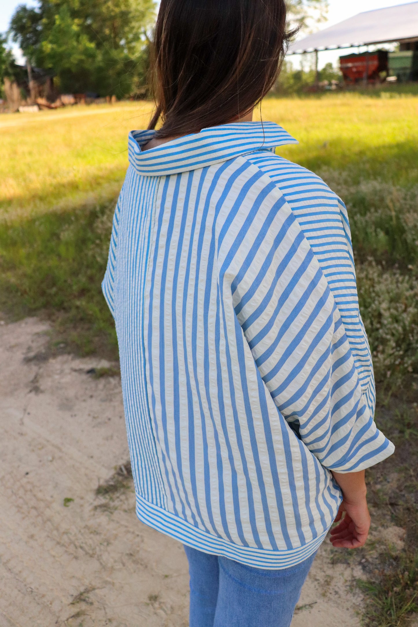 The Coastal Breeze Button Down – Lt. Blue