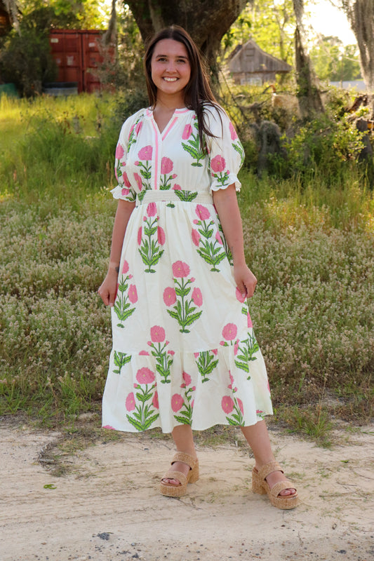 The Sweet Magnolia Maxi – Cream Mix