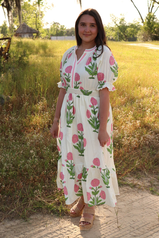 The Sweet Magnolia Maxi – Cream Mix
