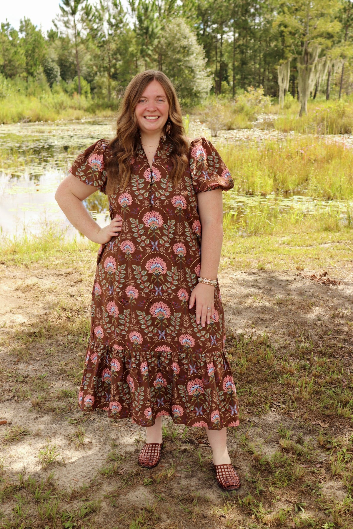 The Harvest Bloom Midi Dress