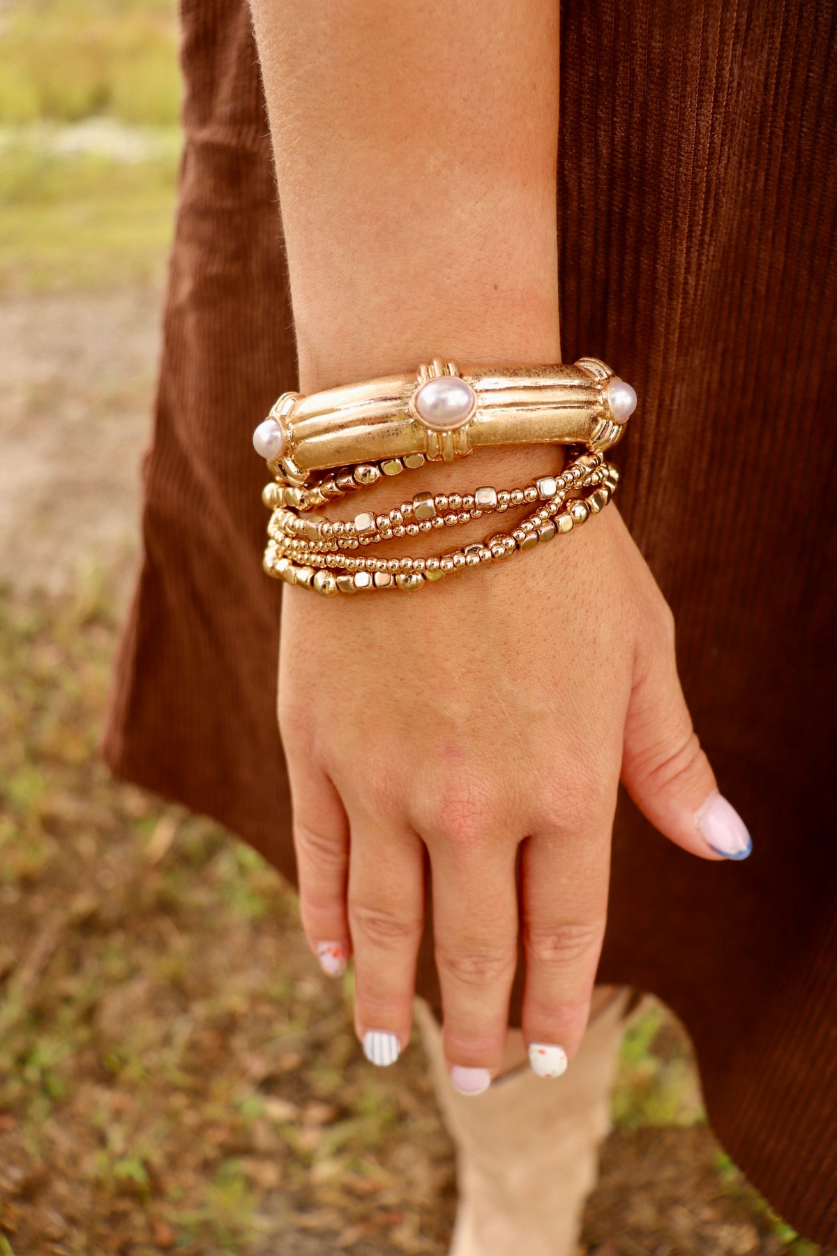 The Heirloom Pearl Bangle
