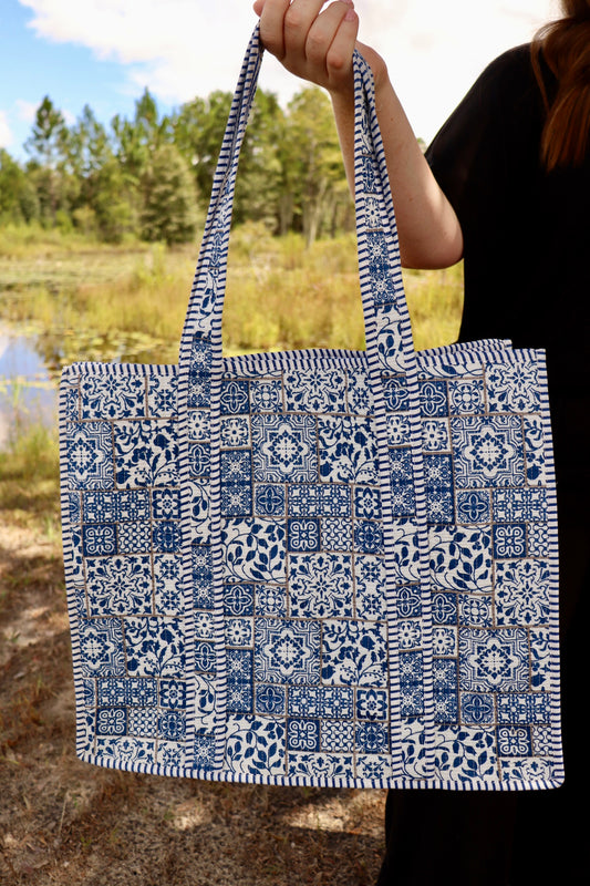 The Everyday Quilted Tote