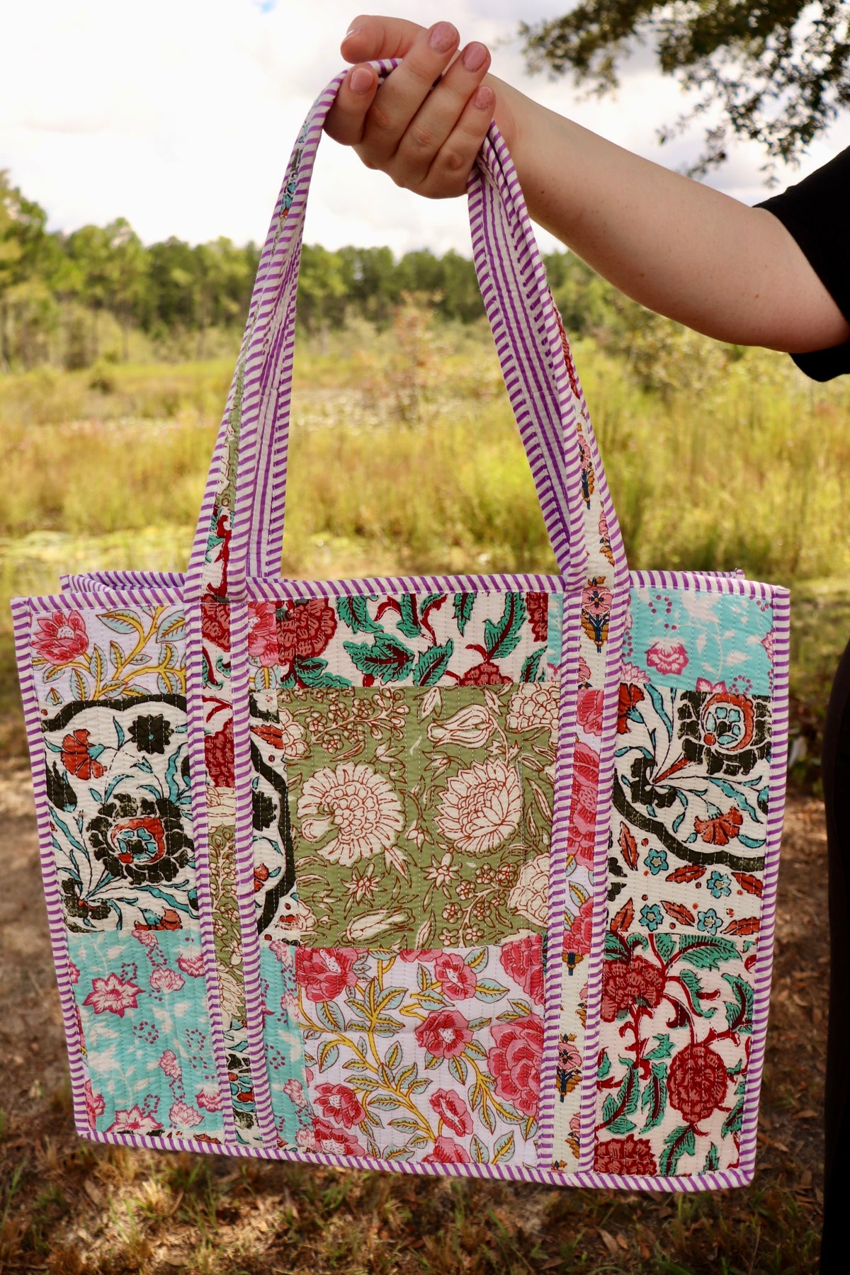 The Everyday Quilted Tote