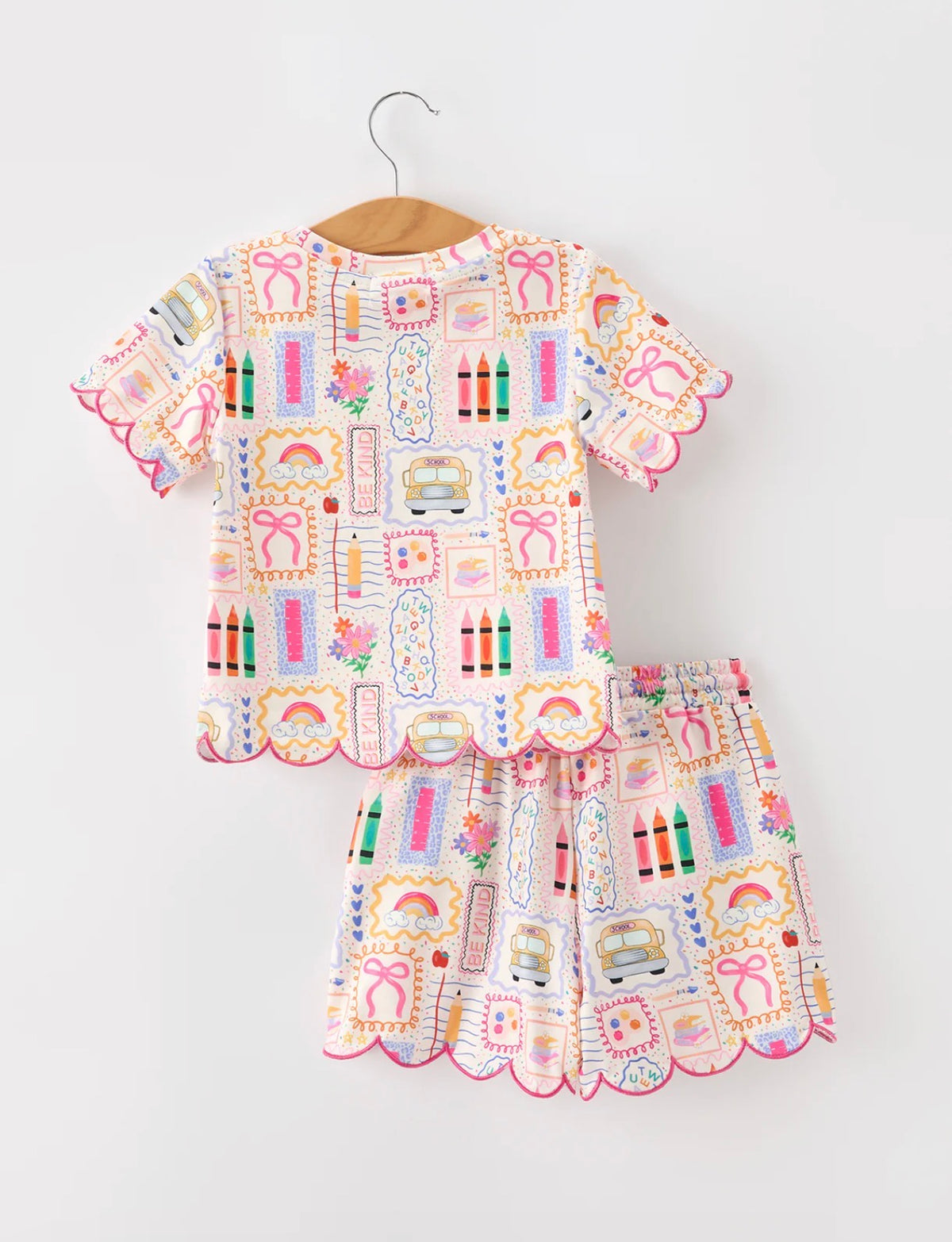 Bright Beginnings Scalloped Short Set