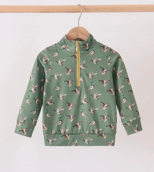 Mallard Quarter Zip Pullover